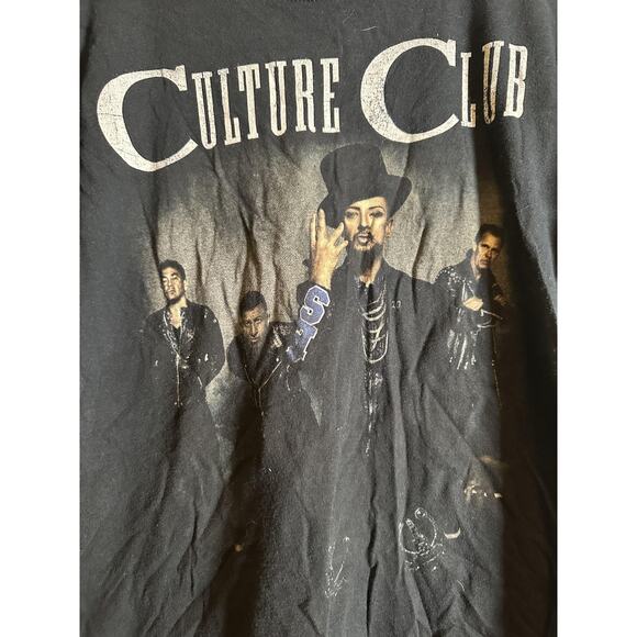 Culture Club Shirt Mens XL Black 2016 World Tour Concert Band Graphic Tee Music - Picture 2 of 5